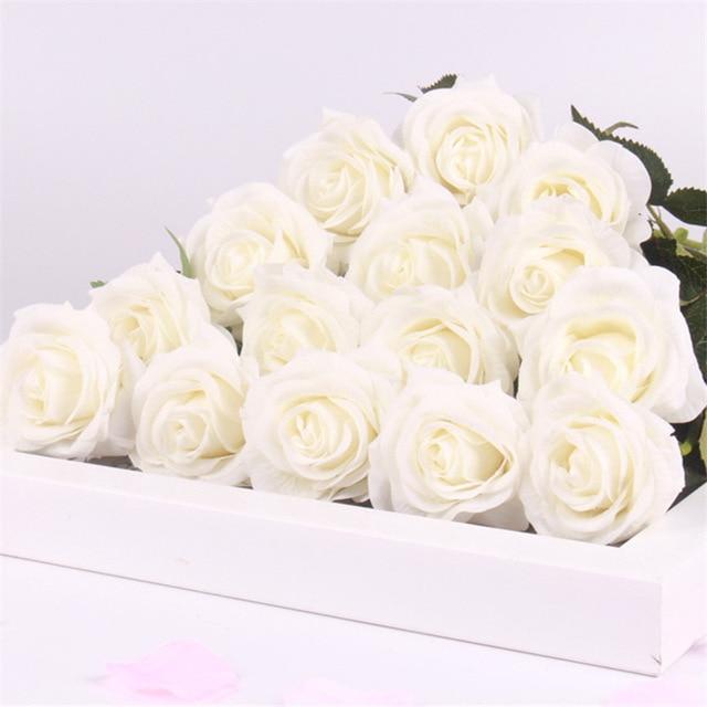 Bouquet Rose Blanche | Royaume Éternel