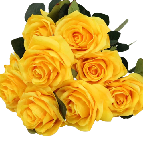 Bouquet Rose Éternelle Jaune | Royaume Éternel