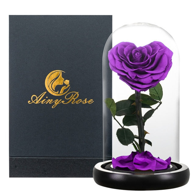 Rose Éternelle Violette Boite | Royaume Éternel