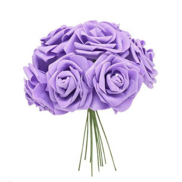 Rose Éternelle Bouquet Mauve | Royaume Éternel