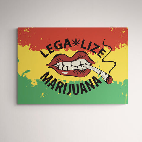 Legalize Marijuana - Blunt Lips Lips