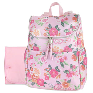 diaper bag backpack floral