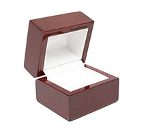 Load image into Gallery viewer, Gorgeous Premium Wooden Ring Box With Metal Hinge
