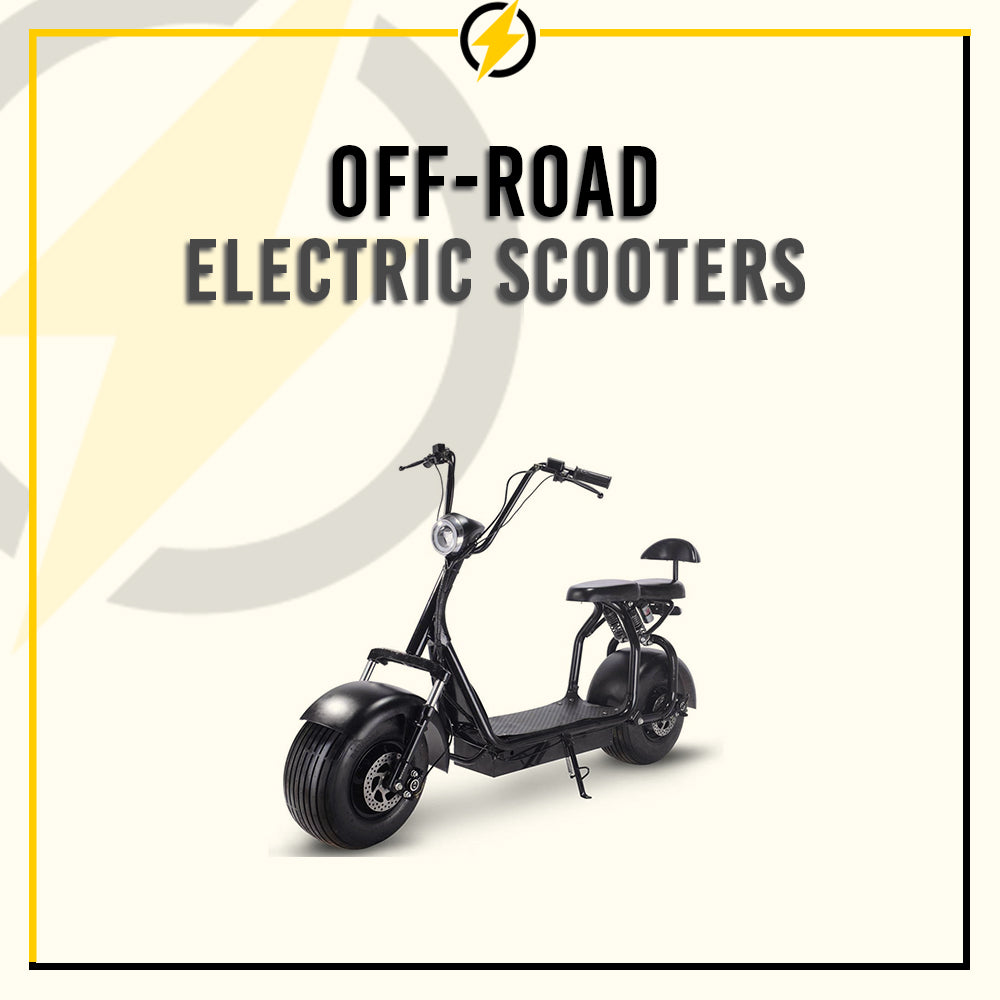 Off-road electric scooter • 36V 1000W • Accelerator