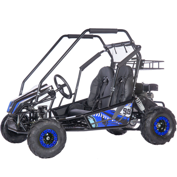 MotoTec Mud Monster XL 60v 2000w Electric Go Kart Full Suspension