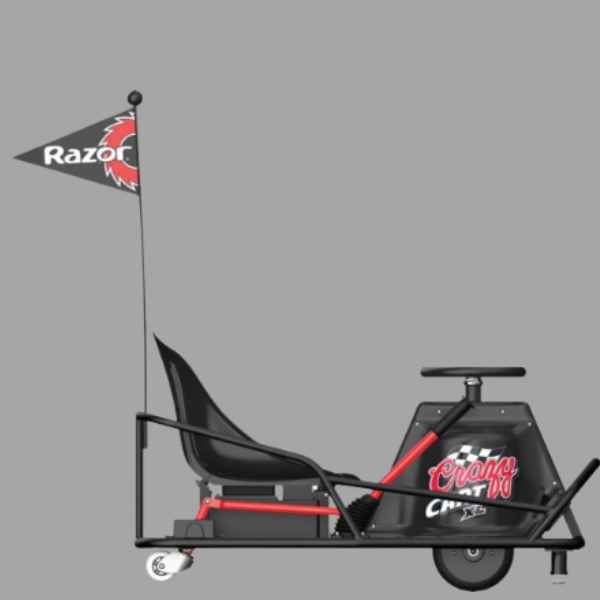 Razor Crazy Cart XL - 36V Electric Drifting Go Kart for 16+, Variable  Speed, up to 14 mph 