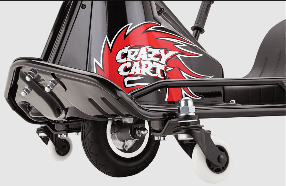 Razor High Torque Motorized Drifting Crazy Cart w/ Drift Bar, Blue (2 Pack)
