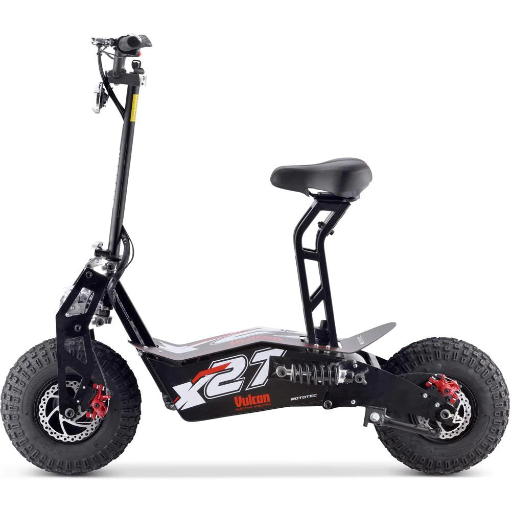 The MotoTec Vulcan 48V/12Ah 1600W Folding Electric Scooter