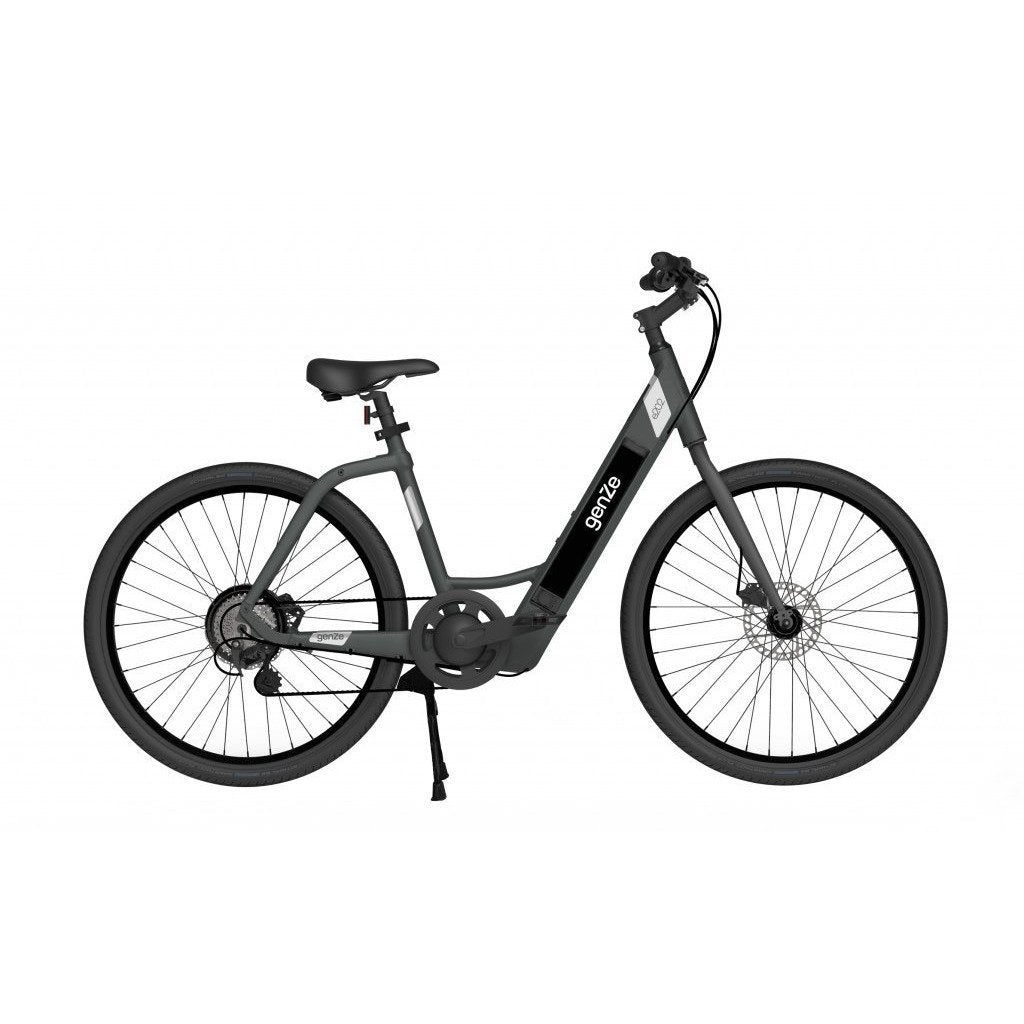 matte black electric bike