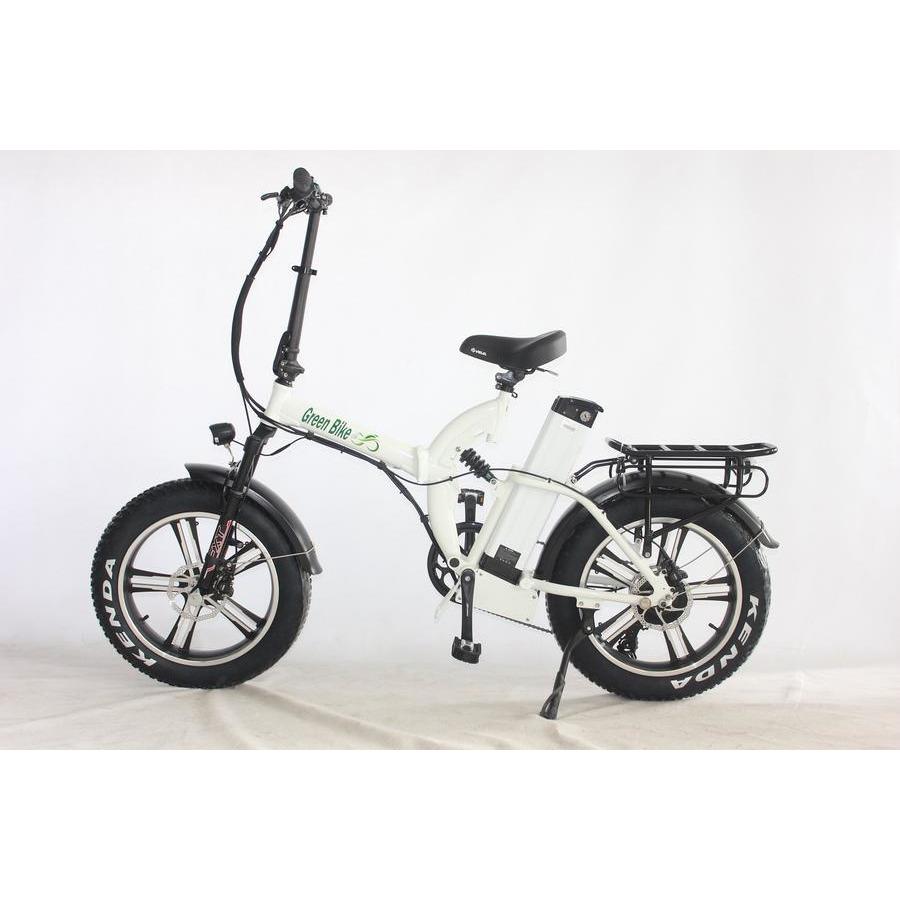 green bike usa gb750 mag 48v 750w fat tire folding electric bike