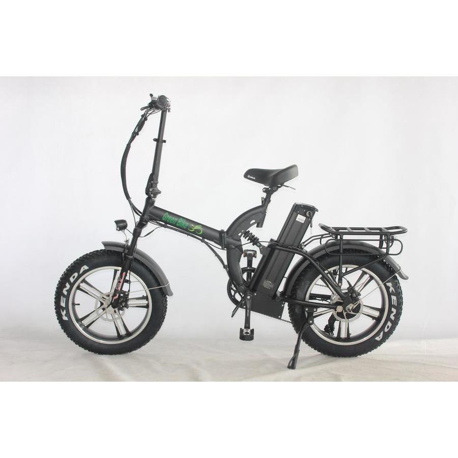 green bike usa gb750 mag 48v 750w fat tire folding electric bike