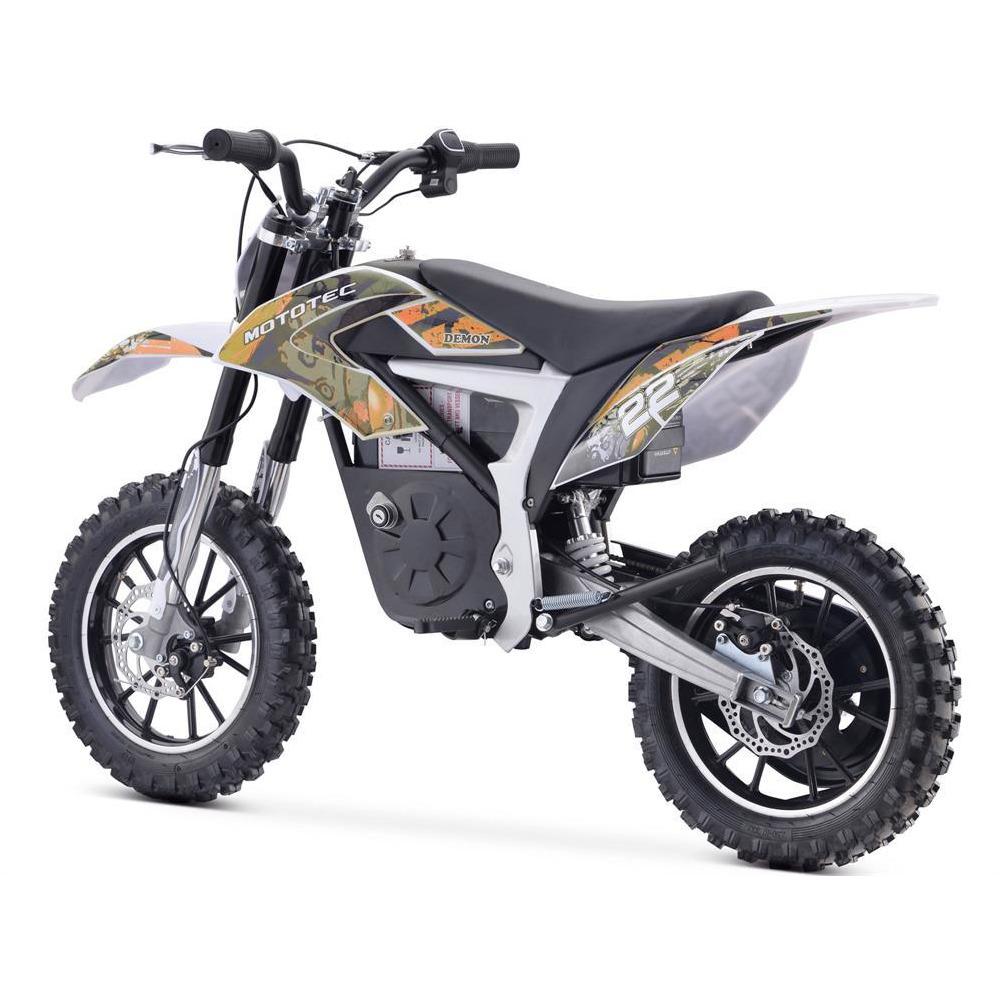 mototec 36v pro kids electric dirt bike 1000w lithium green