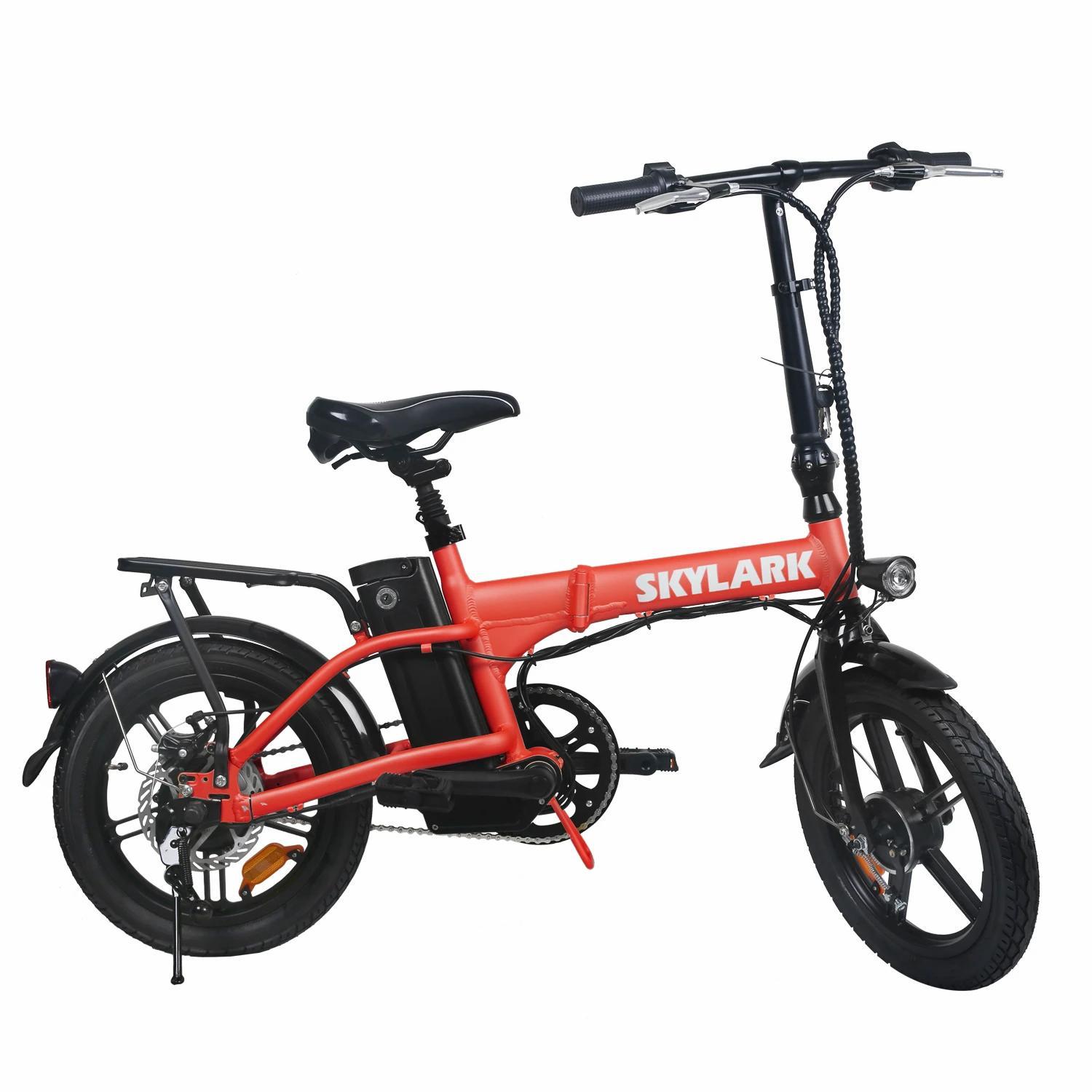 nakto skylark folding electric bicycle