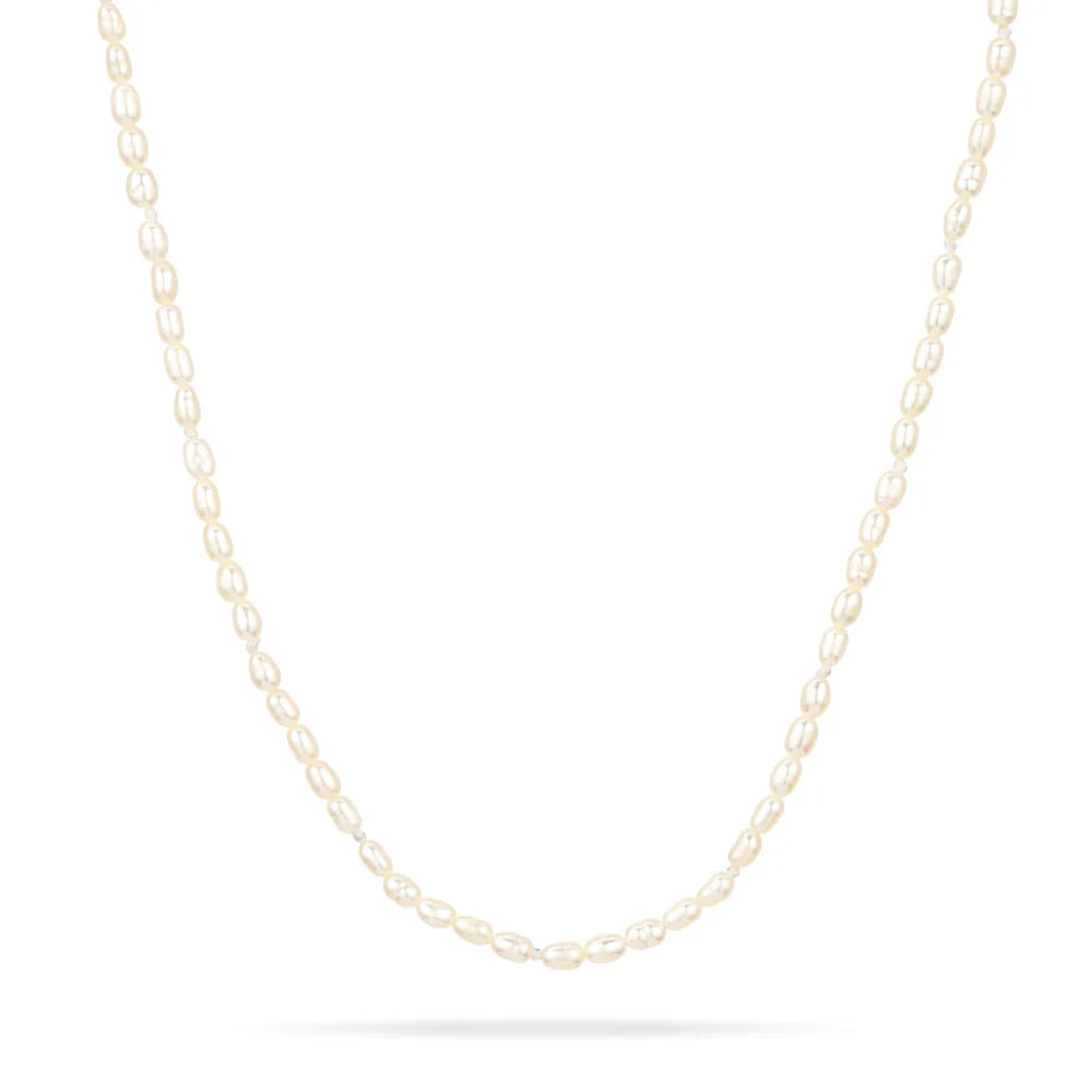 Tiny Seed Pearl Necklace