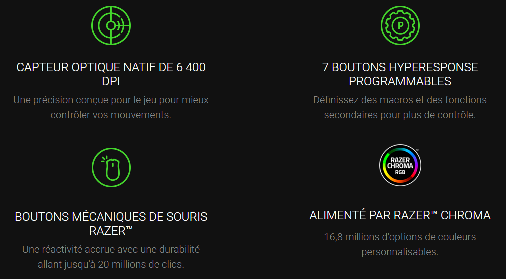 Razer Basilisk Essential Maroc Prix Souris Gamer pas cher - smartmarket.ma