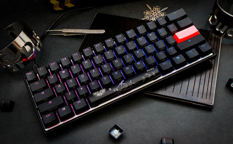 clavier gamer Ducky Channel Mecha Mini Cherry MX RGB Brown Prix pas cher au maroc - smartmarket.ma