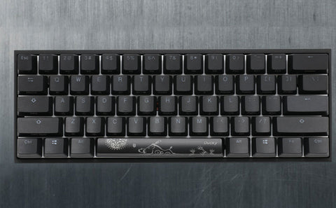 clavier gamer Ducky Channel Mecha Mini Cherry MX RGB Brown Prix pas cher au maroc - smartmarket.ma