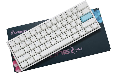 clavier gamer Ducky Channel One 2 Mini RGB Blanc Cherry MX RGB Brown Prix pas cher au maroc - smartmarket.ma