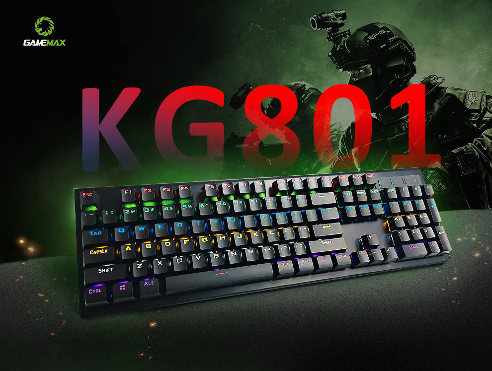 clavier gamer Gamemax KG801 Maroc prix pas cher - smartmarket.ma