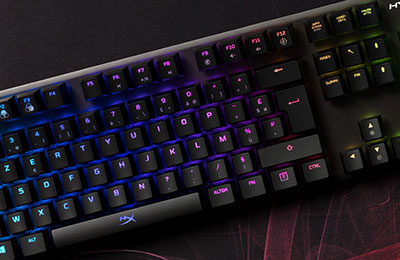 HyperX Alloy FPS RGB (Kailh Speed Silver) maroc Prix Clavier Gamer pas cher - smartmarket.ma