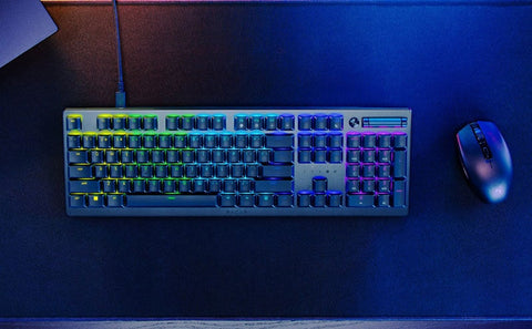 rétroéclairage Razer Chroma RGB du clavier gamer Razer DeathStalker v2