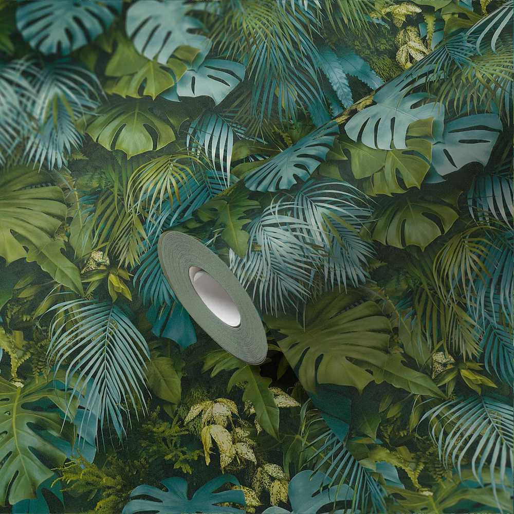 Vibrant Palms Wallpaper - Greenery | eurowalls – eurowalls™