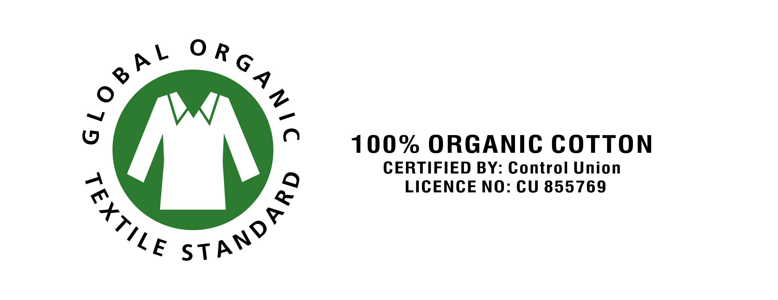 Aster & Oak GOTS Certified Organic Logo