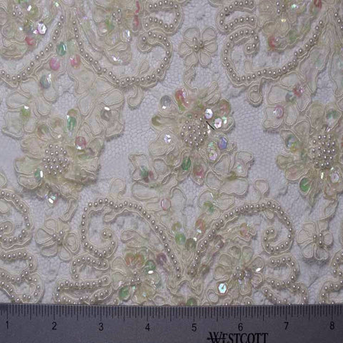 designer lace fabric by the yard