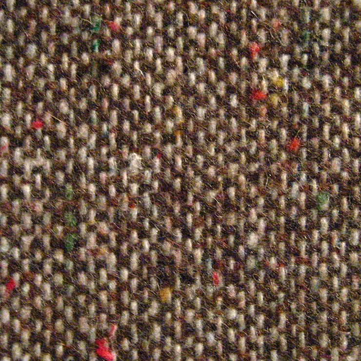 Donegal Tweed Blend Fabric Brown 15LM Triblend