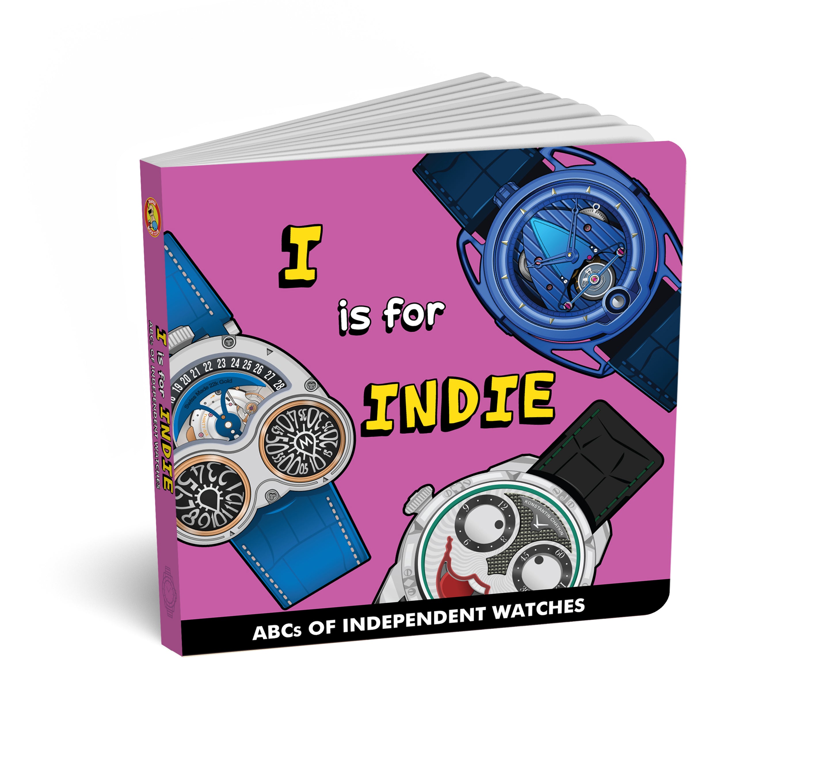 I is for Indie - ABCs of Independent  Watches - DiaperBookClub product image