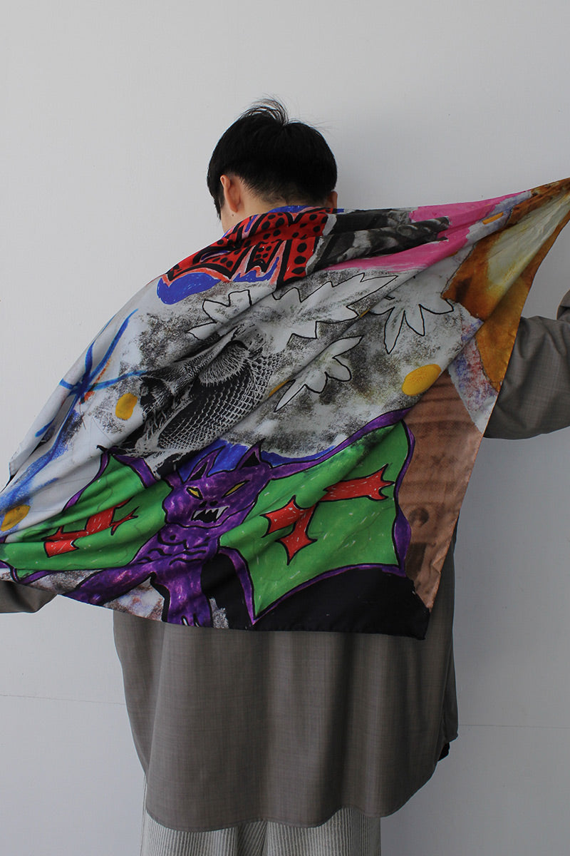 OUR LEGACY アワーレガシー SILK SCARF シルクスカーフ | labiela.com