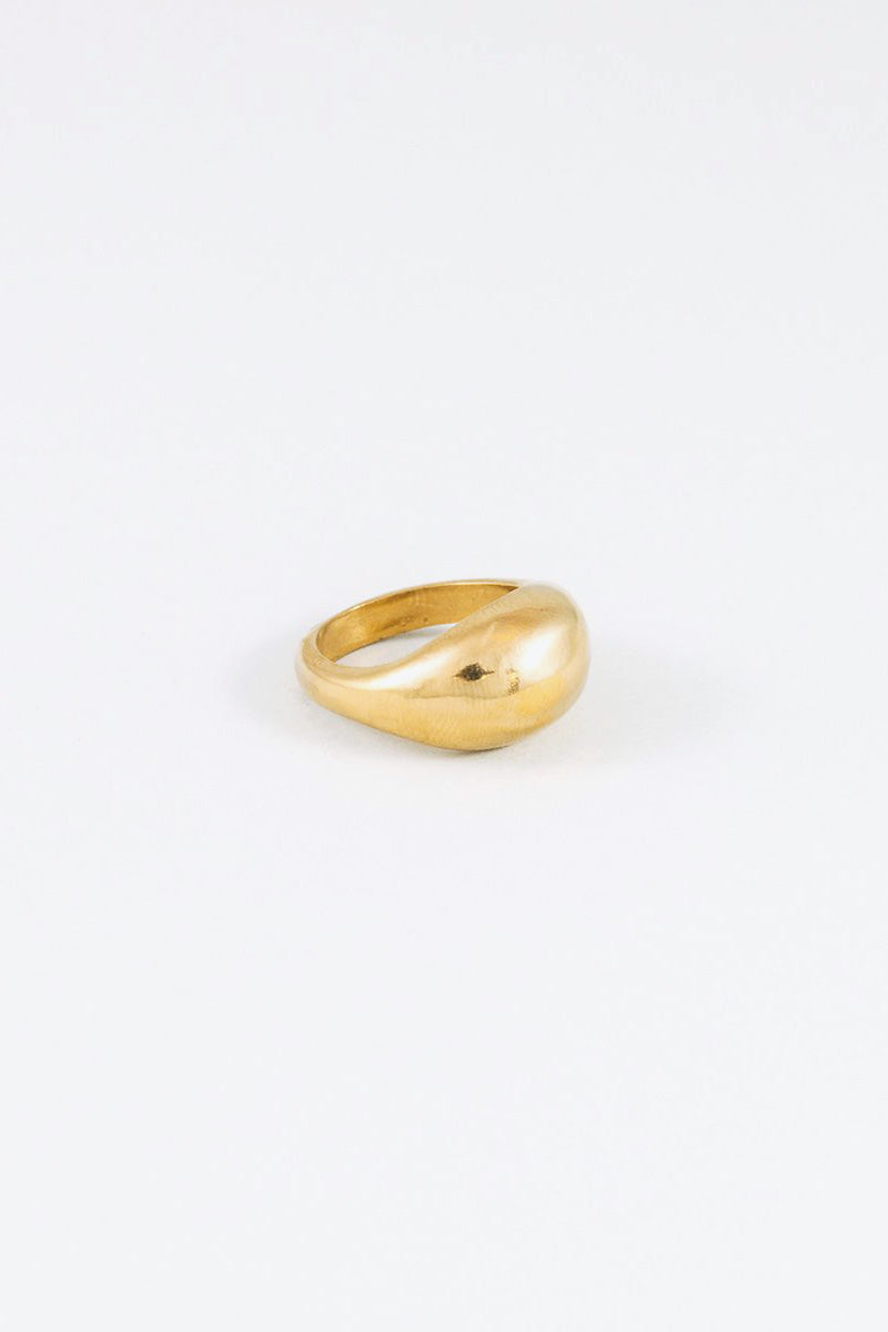 MAGNES RING / 14K GOLD PLATED