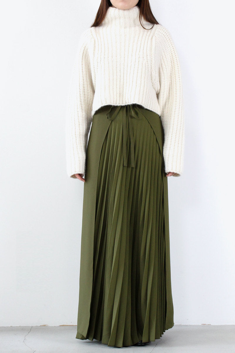 SHAINA MOTE WRAPPING TULIA PANT / OLIVE | www.vakilconsulting