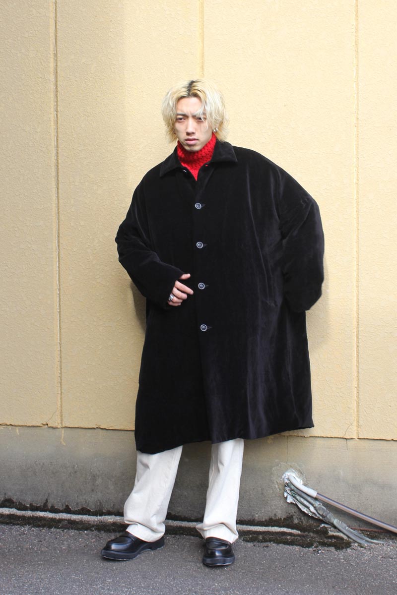 CASEY big blobby coat velvet 通販限定 レディース | tuftclub.jp