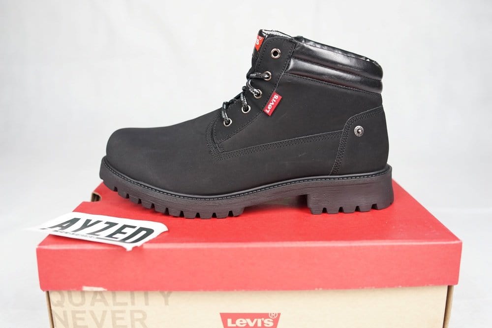 Levi's Black Suede Watsonville Boots – AyZed Clothing