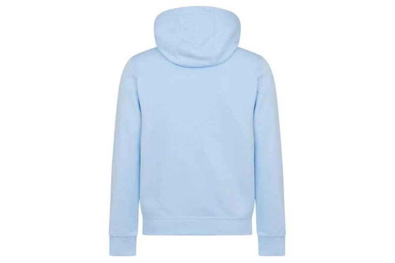 Burberry Ansdell Logo Cotton Jersey Hoodie Light Blue – AyZed Clothing