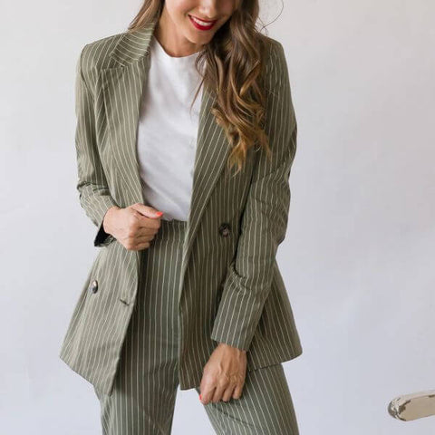 Fall look with blazer