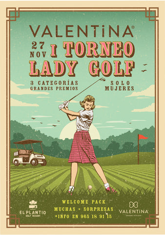 Cartel I Torneo Lady Golf