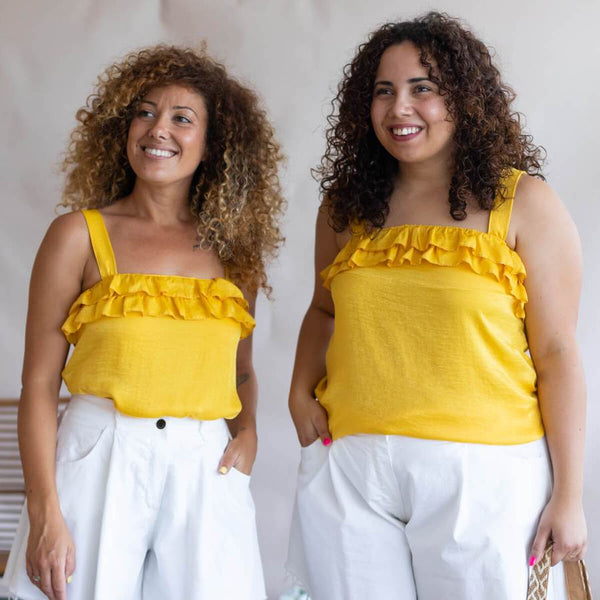 combinar una camiseta amarilla | Blog de VALENTiNA