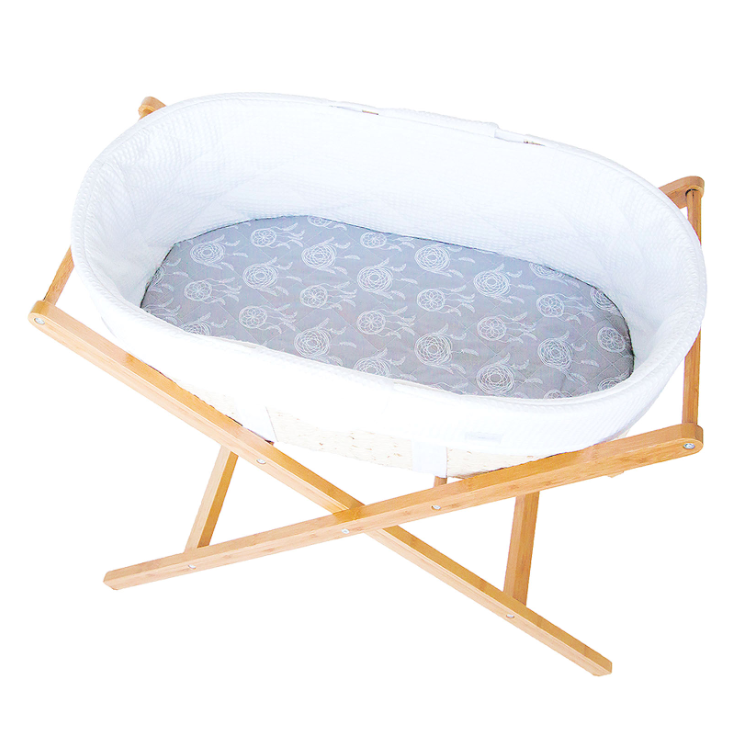oval baby bassinet mattress
