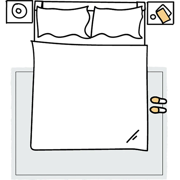 5x7' Bedroom Rugs