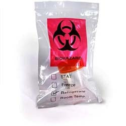 Biohazard Specimen Bags