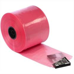 Pink Anti-Static Poly ESD Tubing 2 Mil