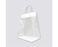 clear bags with handle