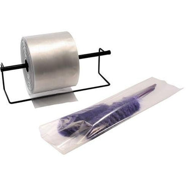 Clear Poly Tubing Bags. 24" x 1.5 mil 2400'/roll - Plastic Bag Partners-Poly Tubing - Clear