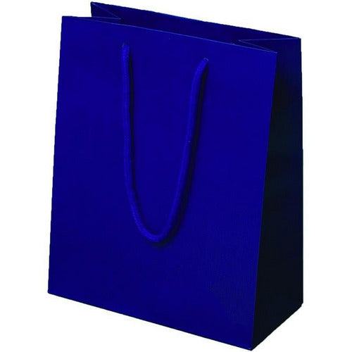 Download Purple Matte Rope Handle Euro Tote Shopping Bags 8 0 X 4 0 X 10 0