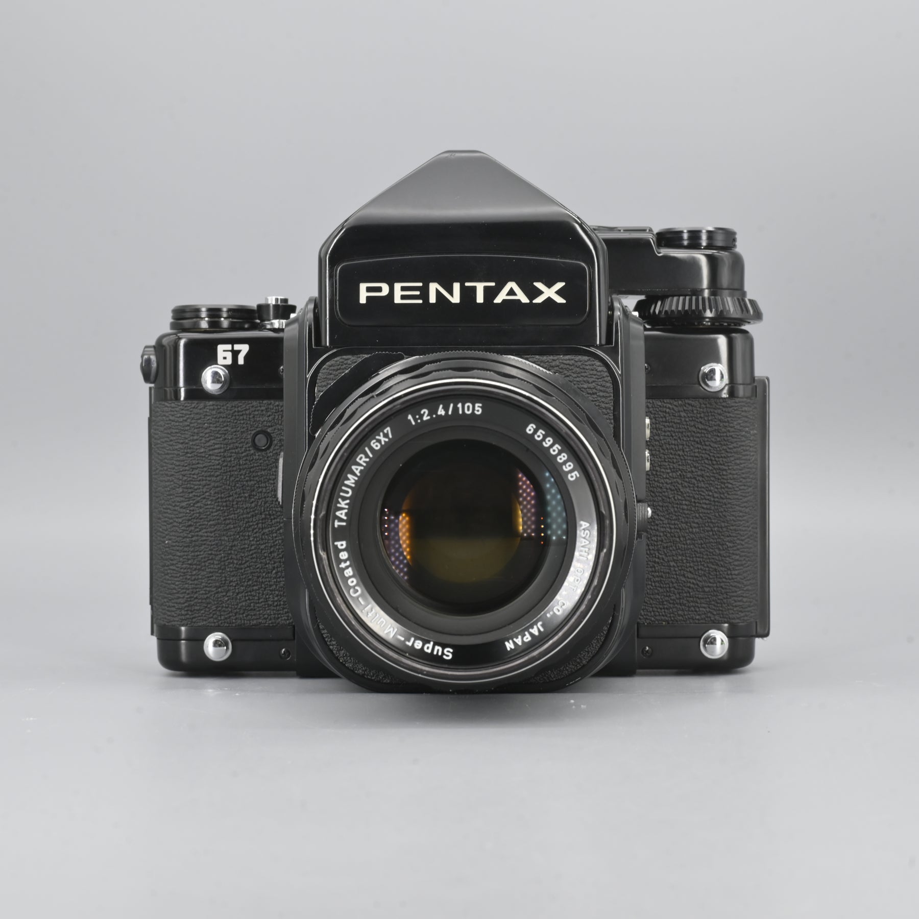 PENTAX Super-Multi-Coated TAKUMAR/6X7 1:2.4/105 レンズ ...