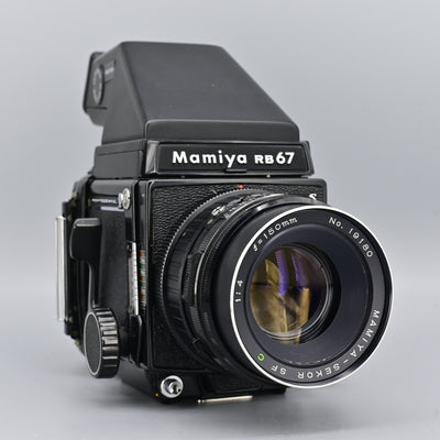 Mamiya RB67 Pro + Sekor C 127mm F3.8 Lens.