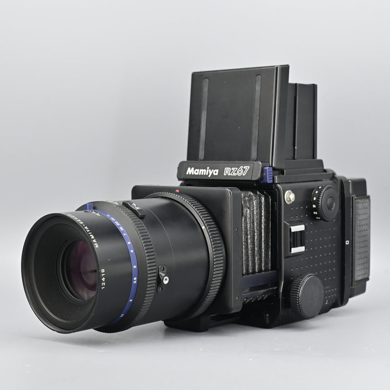 Mamiya マミヤRZ セコール Z 180mm F4.5W-N フード付き #84-