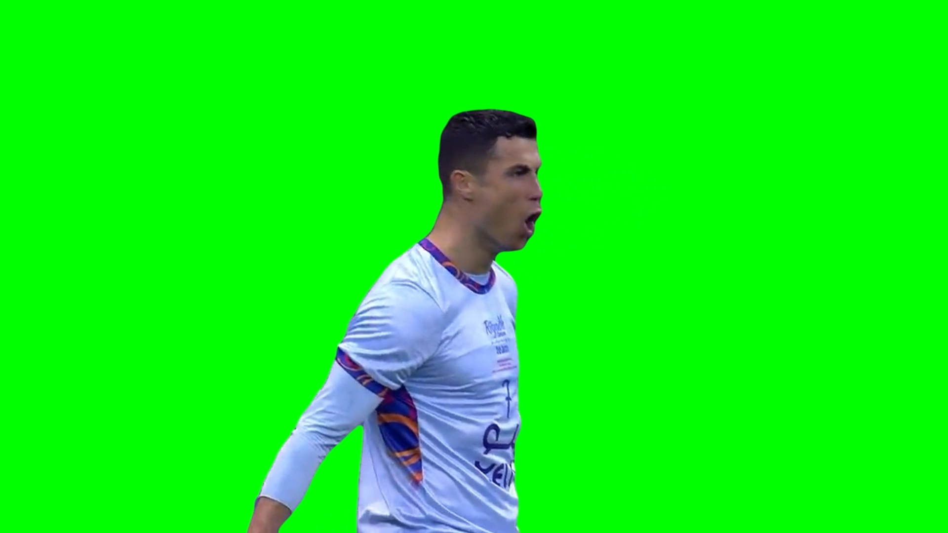 Cristiano Ronaldo SIUUUU (Green Screen) – CreatorSet